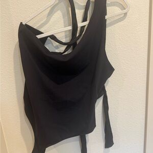 Free People Black Women's Bodysuit NWT!